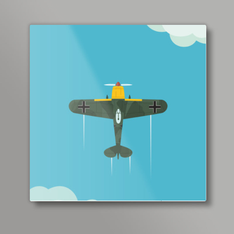 German Luftwaffe ww2 Square Art Prints