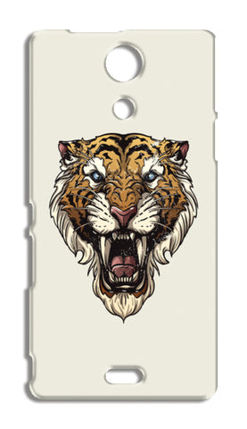 Saber Toothed Tiger Sony Xperia ZR Cases