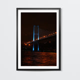 Bridge over colored waters Wall Art