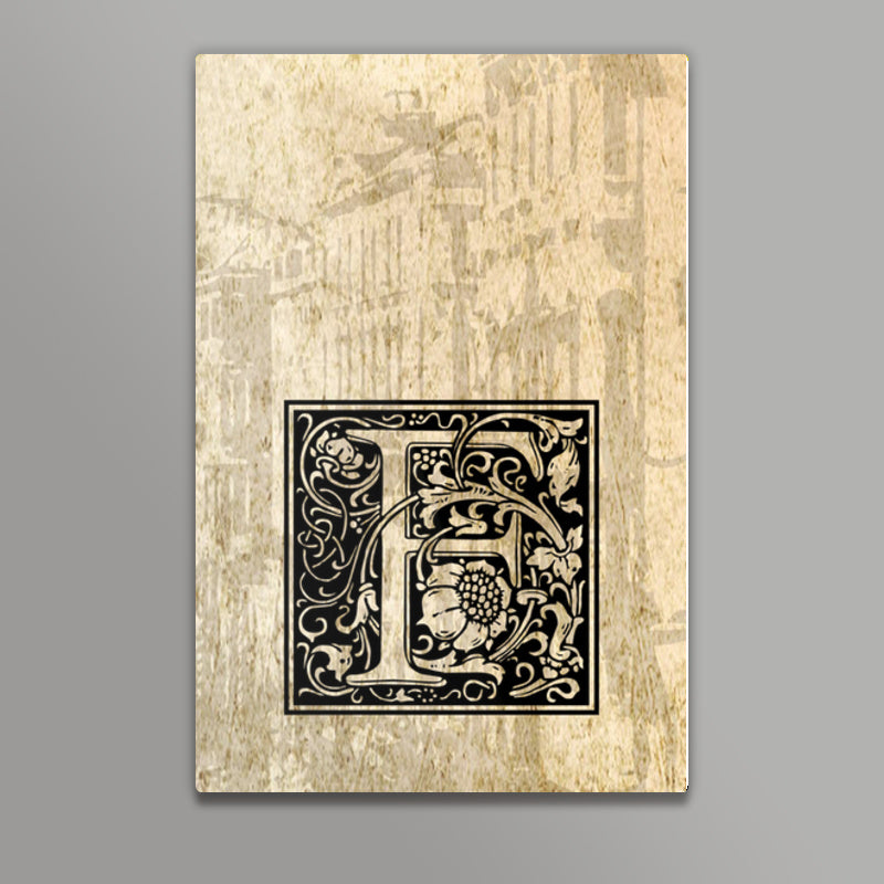 Ornate F Wall Art
