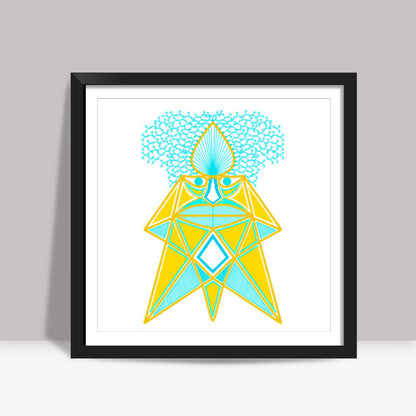 Where my demons hide ! ( Tribute - Imagine Dragons ) Square Art Prints