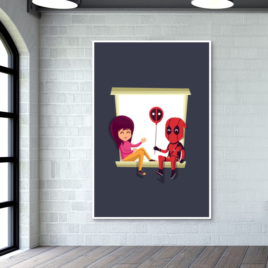 Deadpools Love Wall Art