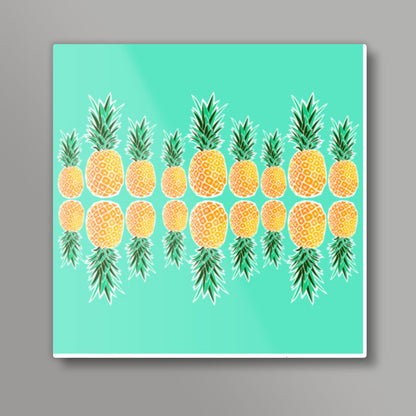 Pineapple Square Art Prints