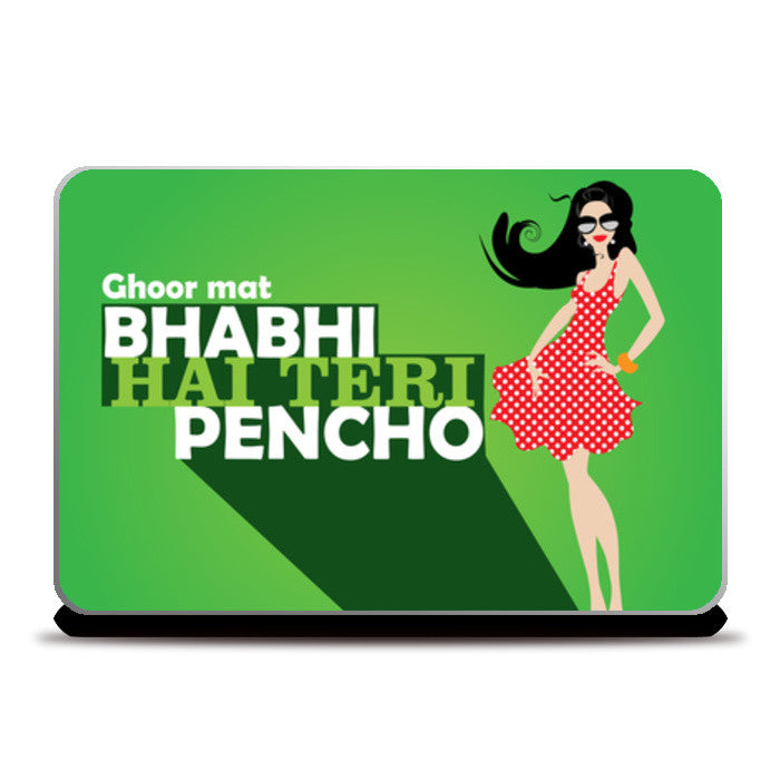 Laptop Skins, Ghoor mat Laptop Skin | Sachin kulahrestha, - PosterGully