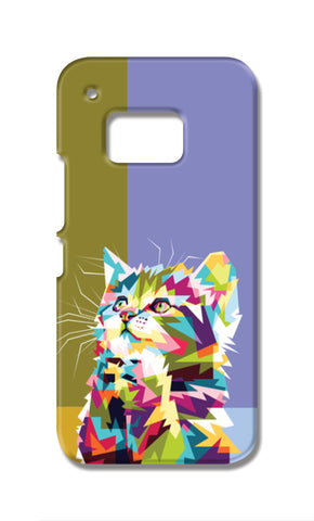 Colorfully Cat Hope HTC One M9 Cases