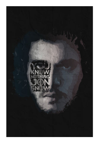 GOT Jon Snow Wall Art