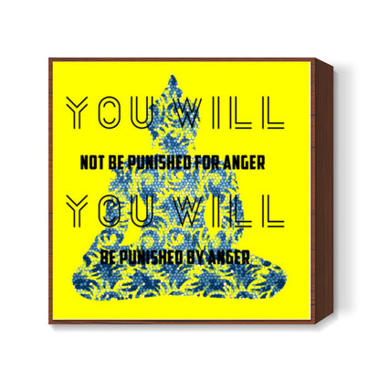 Buddha Quote Square Art Prints