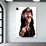 Motorhead | Lemmy Kilmister | Caricature Wall Art