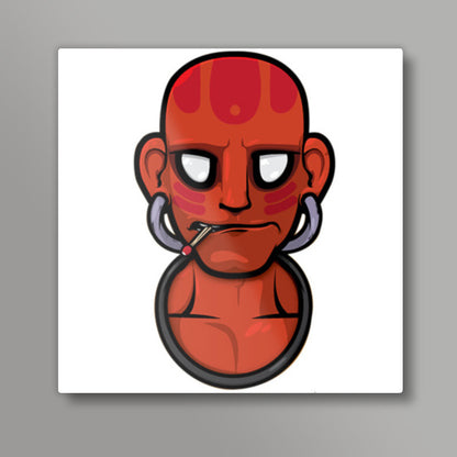 Devil Square Art Prints