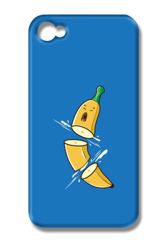 Sliced Banana iPhone 4 Cases