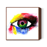 Iris | Eye painting  Square Art Prints