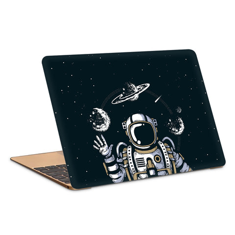 Astronaut In Space Artwork Laptop Skin