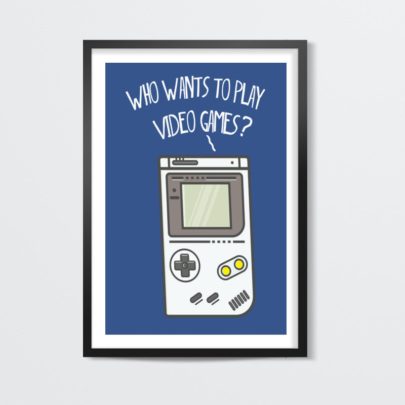 Video Games Wall Art