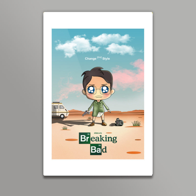 Breaking Bad Cute Poster Wall Art
