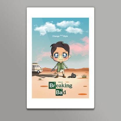 Breaking Bad Cute Poster Wall Art