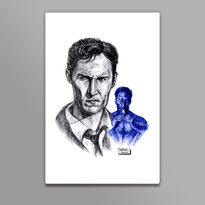 Matthew McConaughey in True Detective Wall Art