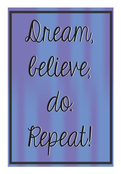 PosterGully Specials, Dream, motivational qoutes Wall Art