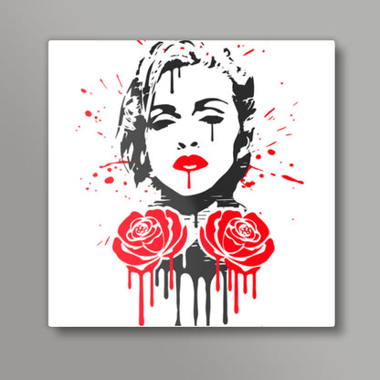 Rebel Heart Square Art Prints