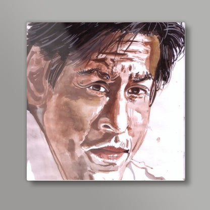 Bollywood superstar SRK Shah Rukh Khan has tremendous energy Square Art Prints