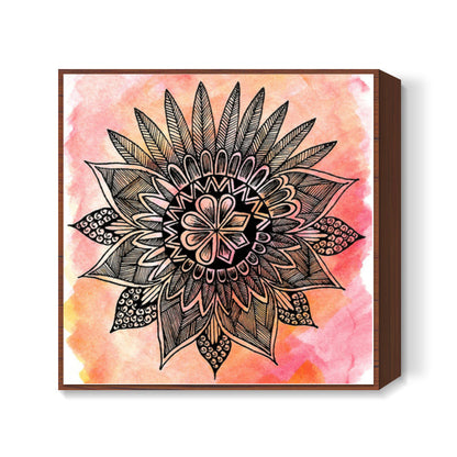 Mixed Mandala Square Art Prints