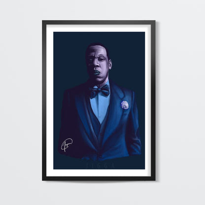 Jay-Z Jigga | Wall Art// jaymandraws.tumblr.com