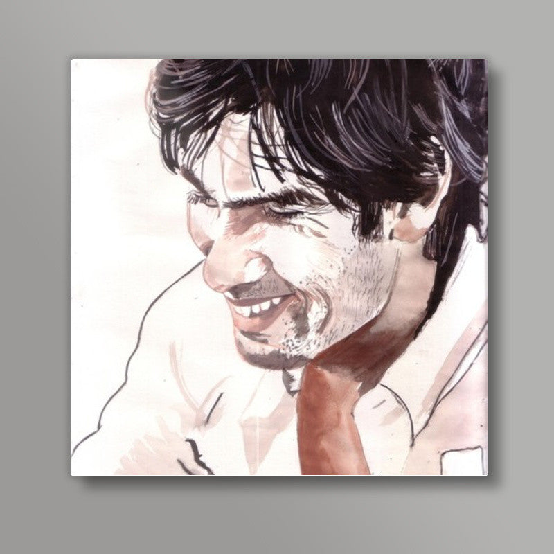 Shahid Kapoor is fast emerging as a versatile actor Square Art Prints