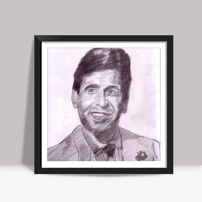 Bollywood superstar Dilip Kumar excelled in comic, tragic and melodramatic roles Square Art Prints