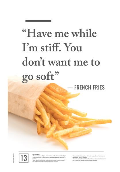 PosterGully Specials, Junk Seduction_French Fries Wall Art