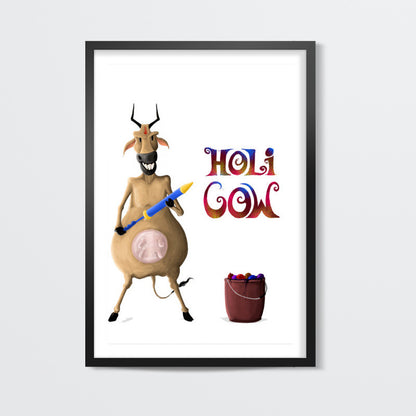 The Holi Cow ! Wall Art