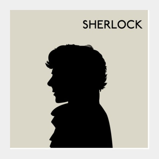 Square Art Prints, Sherlock Square Art Print