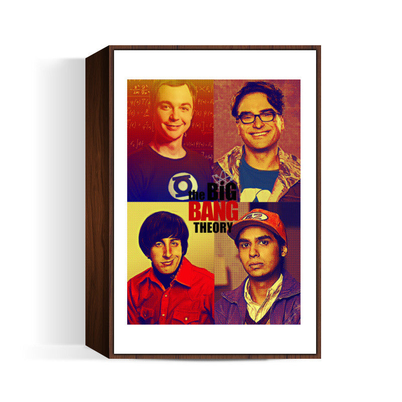 Big Bang Theory Pop Art Wall Art