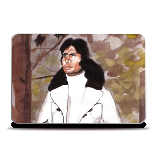 Amitabh Bachchan is the sensitive poet in Kabhi Kabhie Laptop Skins