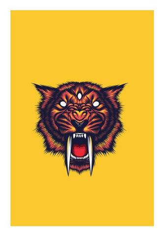 Saber Tooth Wall Art PosterGully Specials