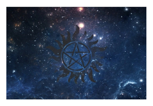 Supernatural Demon Possession Sigil Symbol Winchester Art PosterGully Specials