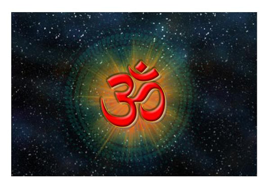 PosterGully Specials, Aum Spirits Om Wall Art