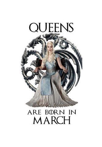 Game Of Thrones  Queens  March  Targaryen Art PosterGully Specials