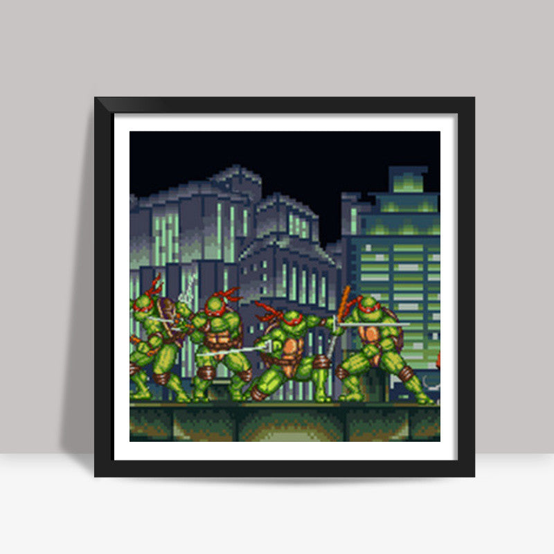 Mirage's Teenage Mutant Ninja Turtles Pixel Art (Colour)