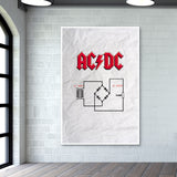 AC/DC Circuit Wall Art