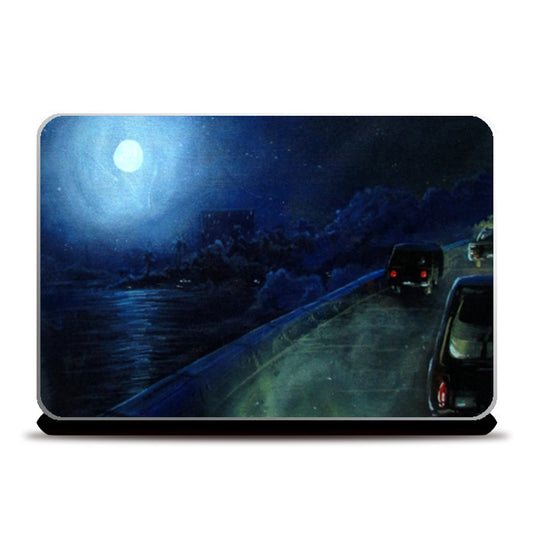 Laptop Skins, Nethravati Bridge Mangalore - Painting Laptop Skins