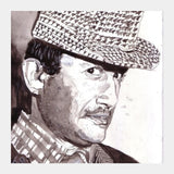 Square Art Prints, Superstar Dev Anand believed in befriending life and its various ups and downs Square Art Prints