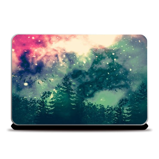 Galactic backyard  Laptop Skins