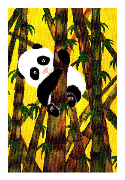Baby Panda Cuteness Overload! Art PosterGully Specials