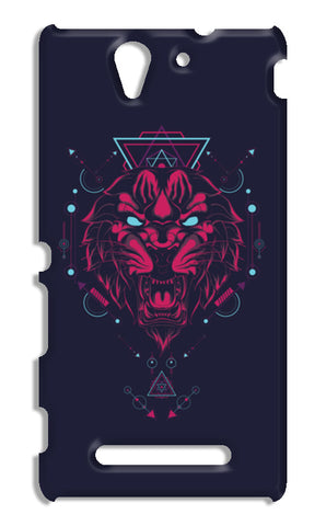 The Tiger Sony Xperia C3 S55t Cases