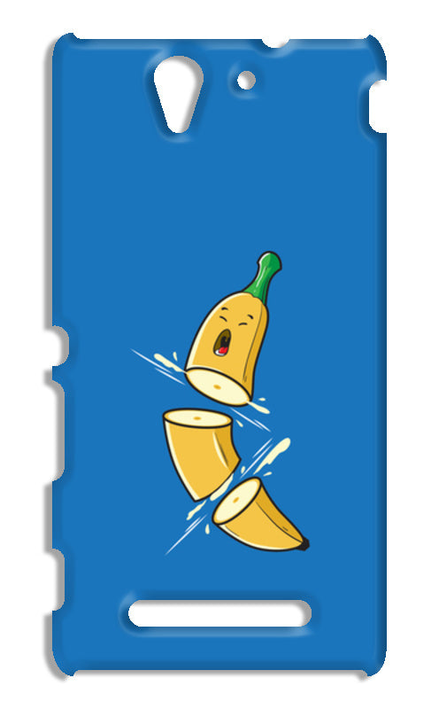 Sliced Banana Sony Xperia C3 S55t Cases