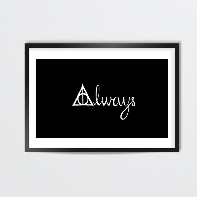 Always Harry Potter wall art Wall Art