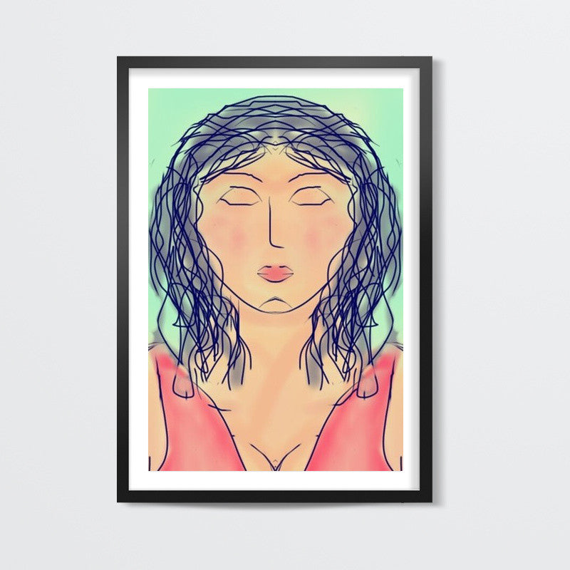 Dont open your eyes till I tell you to Wall Art
