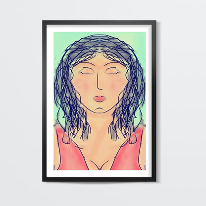 Dont open your eyes till I tell you to Wall Art