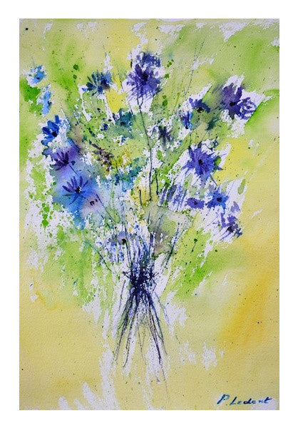 A Few Cornflowers Art PosterGully Specials