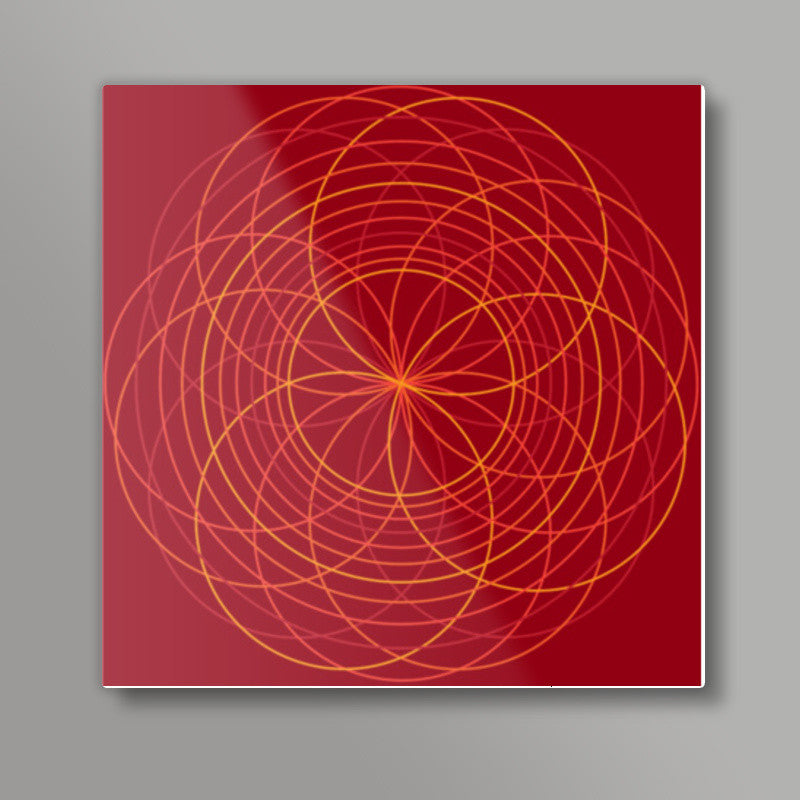 Circles 2.0 Square Art Prints