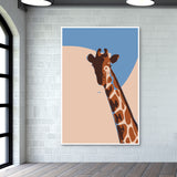 Abstract Giraffe Default Wall Art